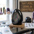 Raw Black Obsidian Specimen – Volcanic Glass Shield of Protection